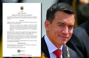 Noboa emite un segundo decreto para convocar a consulta sobre Asamblea Constituyente