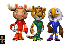 Maple, Zayu y Clutch: las mascotas oficiales del Mundial 2026