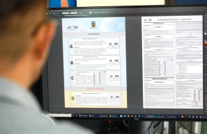 Seguridades de las papeletas y documentos electorales