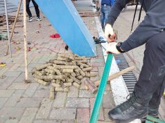 En Espíndola, Policía incauta droga encaletada en andamios