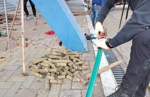 En Espíndola, Policía incauta droga encaletada en andamios