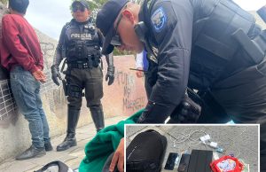 Ciudadanos pretendían expender droga cerca de un establecimiento educativo