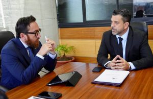 Prefecto Mancino gestiona apoyo para vialidad y producción