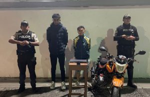 Un extranjero y un ecuatoriano aprehendidos por el presunto delito de robo