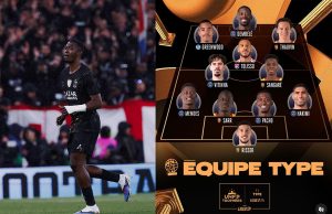 Willian Pacho entra en la élite del fútbol francés tras ser elegido en el 11 ideal de la UNFP