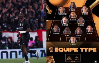 Willian Pacho entra en la élite del fútbol francés tras ser elegido en el 11 ideal de la UNFP
